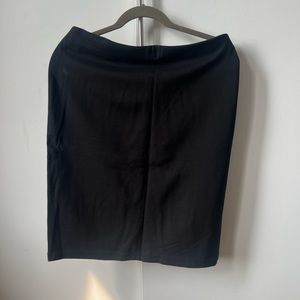 Philosophy black pencil skirt. Size 12. Zipper back
